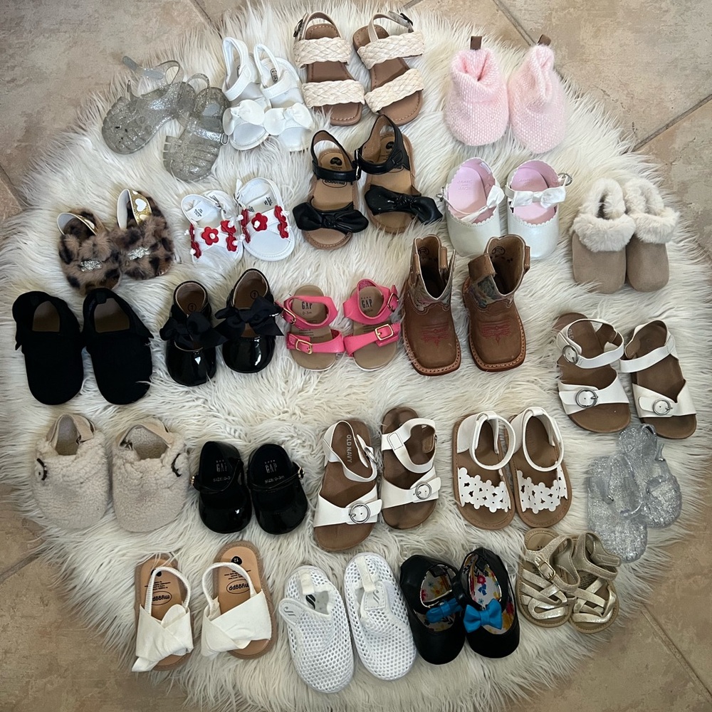 Baby shoe bundle all new or good condition only selling together